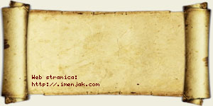 Milana Rinčić vizit kartica